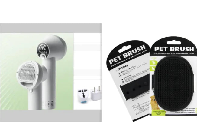 Smart Pet Hair Dryer Blow Comb 2 In 1 Groomer